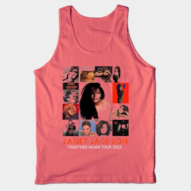 Janet Jackson Vintage Tour Concert Tank Top by Evergreen Daily